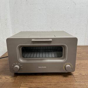 H62★BALMUDA バルミューダ K01E-CW トースター 1300W 2019年製 ショコラ スチーム 食パン トースト 動作確認済み