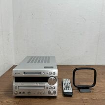 H71★ONKYO オンキョー FR-N9NX CD/MDチューナーアンプ 動作確認済み_画像1