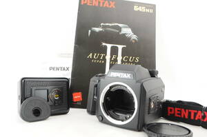 ★新品級★ PENTAX ペンタックス 645NⅡ 120 付属品満載★清潔感溢れる綺麗な外観! 透き通る光学系! 液晶良好！全ての動作確認済! 完動品！