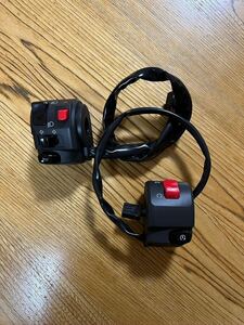  Buell Buell XB12 XB9 handle switch left right set (Kawasaki genuine products custom ) hazard function equipped 