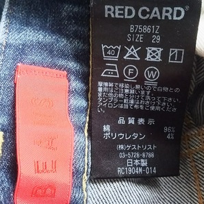 RED CARD × BEAMS 別注 Rhythm B75861Zの画像8