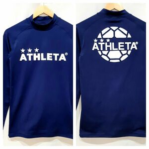 ATHLETA アスレタ　長袖モックネックトレーニングウェア　サッカー　練習着