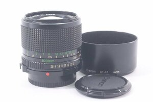 CANON キャノン FD 100mm F2.8 一眼レフ カメラレンズ 単焦点レンズ 43292-Y