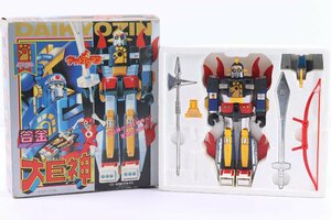 大巨人 ヤットデタマン 合金 DX デラックス タカトク Zキャラクター フィギュア 当時物 レトロ 昭和 玩具 おもちゃ 箱付 3227-Y