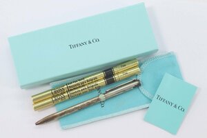 TIFFANY&Co. ティファニー ボールペン Tクリップ スターリングシルバー SV925 ツイスト式 文具 筆記用具 3198-B