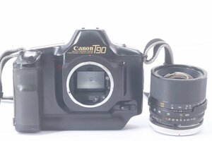 【ジャンク】CANON T90 キャノン フィルムカメラ 一眼レフ TAMRON CF MACRO 35-70mm F3.5 ズームレンズ 43345-Y