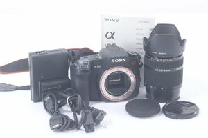 SONY Sony α 350 DT 18-200mm F3.5-6.3 цифровой однообъективный зеркальный камера zoom линзы инструкция по эксплуатации имеется 43407-K