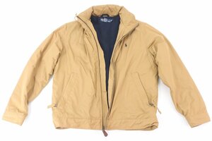 Polo Ralph Lauren ポロ ラルフローレン ジャケット ブルゾン Ｓ ポリエステル100％ MADE IN CHINA 裏起毛 ブラウン 系 メンズ 3575-NA