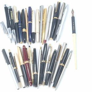 【33点】PILOT PLATINUM PARKER SAILOR 等 万年筆 ボールペン シャーペン ペン先 14K 18K 刻印等 まとめ 文具 筆記用具 3482-HAの画像1