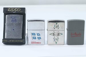 【4点】 ZIPPO ジッポー オイルライター シルバーカラー グレー 喫煙具 喫煙グッズ 火花OK 3697-B