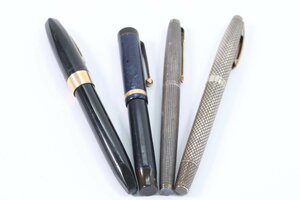 【4点】 SHEAFFER シェーファー PARKER パーカー 万年筆 ペン先 14K 刻印 文具 筆記用具 まとめ 3651-B