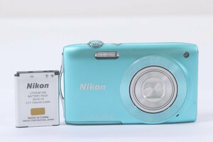 【ジャンク品】NIKON ニコン COOLPIX S3300 コンパクト デジタル カメラ コンデジ 43400-K