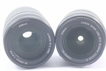 CANON キャノン EOS KISS X2 ZOOM EF-S 55-250mm F4-5.6/18-55mm F3.5-5.6 IS デジタル一眼 カメラ ズームレンズ 43392-K_画像10