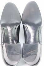 TANINO CRISCI タニノクリスチー 6 1/2 24.5cm メンズ 紳士 タッセル ビジネスシューズ レザー 革靴 イタリア製 ブラック 黒 2902-K_画像7
