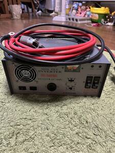 車で家電。車中泊　キャンプに　MARUHAMA DC12V100V 1600W INVERTER ADA-1600MOS