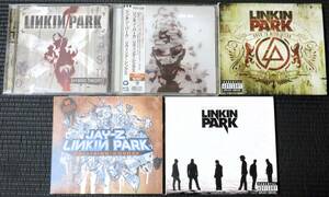 ◆Linkin Park◆ リンキン・パーク 5枚まとめて 7枚セット 6CD + 1DVD Hybrid Theory, Living Things, Road To Revolution 送料無料