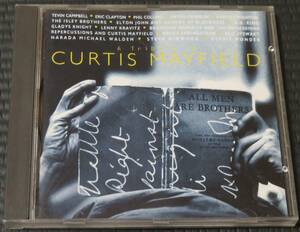 ◆Curtis Mayfield◆ カーティス・メイフィールド Tribute To Curtis トリビュート Eric Clapton 輸入盤 CD ■2枚以上購入で送料無料