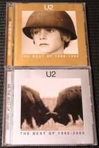 ◆U2◆ The Best Of 1980 - 1990 ・ The Best Of 1990 - 2000 ベスト盤 2CD 2枚 ■2枚以上購入で送料無料_画像1