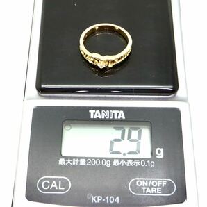 ＊MIKIMOTO(ミキモト)K18天然ダイヤモンドリング＊a 約2.9g 約8.5号 diamond ring 指輪 jewelry ジュエリー EB4/EB6の画像10