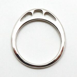 ＊Cartier(カルティエ)K18WGリング＊m 約3.0g 約1.0号 ring 指輪 jewelry 750 EB5/EB5の画像4