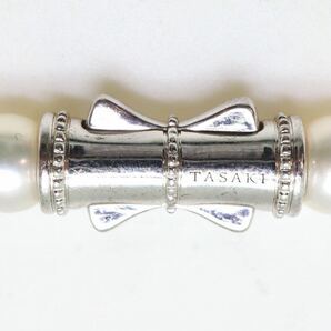 箱付き!!＊TASAKI(田崎真珠)アコヤ本真珠ロングネックレス＊m 約81.6g 約120.5cm pearl long necklace jewelry silver EB0/EF5の画像7