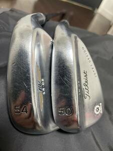 タイトリスト ボーケイ　ウェッジ　SM4 ツアークローム　2本セット　50-08 54-08 NS PRO MODUS3 115wedge