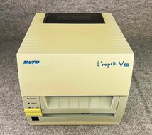 M◆SATO(サトー)/バーコードラベルプリンタ/L'esprit(レスプリ)V-exシリーズ/T408v-exSTD/USB/LAN/動作品/感熱方式専用(6_画像2