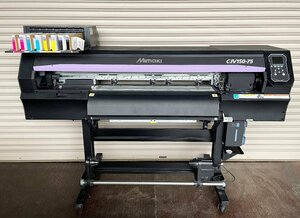 M◆Mimaki(ミマキ)/業務用大判インクジェットプリンタ/CJV150-75/2018年製/使用時間3286h/通電のみ確認