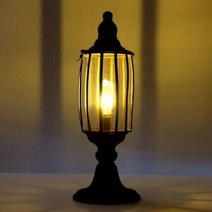 ランプ ランタン LED ヴィンテージ アンティーク アイアン ガラス レトロ ヴィンテージランプ A 送料無料(一部地域除く) toy0869