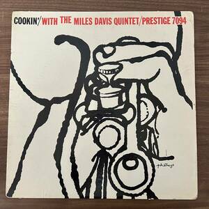 【USオリジナル/PRESTIGE/深溝/MONO/RVG刻印/446 W.50th.N.Y.C】The Miles Davis Quintet / Cookin' With The Miles Davis Quintet