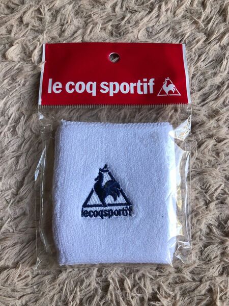 未使用品 le coq sportif ルコック リストバンド