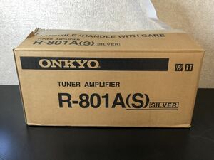 ONKYO オンキョー チューナーアンプ R-801A シルバー