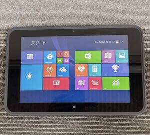 HP Pro Tablet 10EE G1 10.1インチ Windows 8.1 PRO 32bit タブレット [中古]