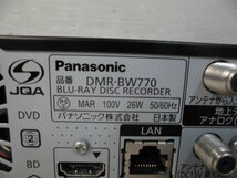 3-3 1◇Panasonic/パナソニック BDレコーダー DMR-BW770 09年製 1◇_画像7
