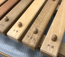 あ//J6691 森の合唱団　木琴　打楽器　Oak Villageオークヴィレッジ　国産無塗装　木のおもちゃ_画像4