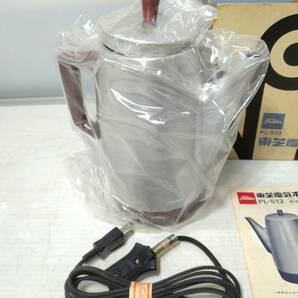 あ//しH1006【未使用・長期保管品】 東芝 TOSHIBA 電気ポット PL-513 1.2L 昭和家電 レトロの画像2