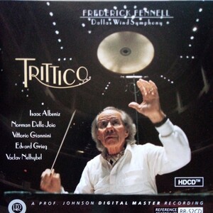 トリッティコ / フェネル指揮ダラスウィンドシンフォニー　リファレンス RR-52 CD盤　美盤　高音質盤