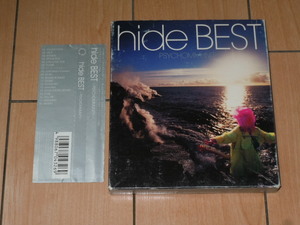  лучший альбом CD*hide(X JAPAN) / hide BEST~PSYCHOMMUNITY~*ROCKET DIVE, розовый Spider,ever free,TELL ME,DICE