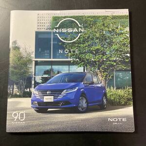  Nissan Note catalog NISSAN car compact car automobile book@2024 year 