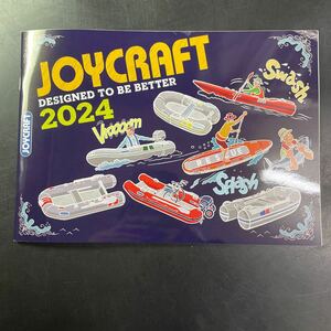 ゴムボート　ジョイクラフト　joycraft 2024年　カタログ　マリン　湖　ボート　船　
