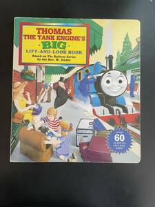 トーマス　絵本　英語　フリップ本　めくって探す　English book Thomas the tank engine big lift-and -look book 中古　本