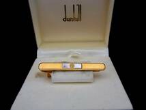 ■美品■№0024【ｄunhill】ダンヒル【ゴールド・シルバー】■タイピン ネクタイピン♪_画像1