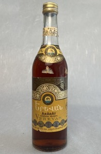 エレバン OVER 10 YEAR 57度 ブランデー特級 ソ連の店 白樺 古酒 アルメニアブランデー