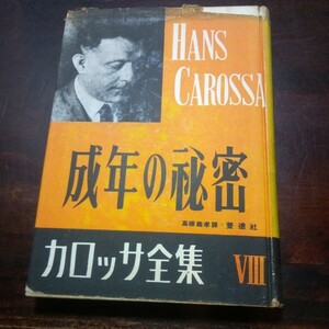 カロッサ全集8　成年の秘密