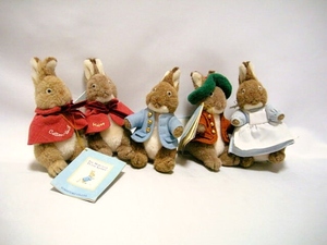 *5 kind set * Peter Rabbit soft toy S size *. virtue * Benjamin mopsi-ka ton tail etc. *