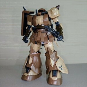 ガンプラHG限定品　高機動型ザク地上用(サンホ機)素組完成品