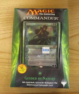 MTG　　　統率者デッキ　　GUIDED BY NATURE　　新品