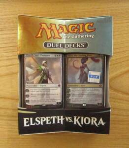 MTG　　デュエルデッキ　　ELSPETH　VS　KIORA（英）　　新品