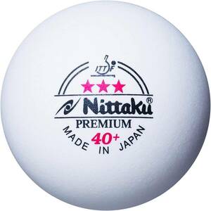 Nittaku (Nittaku) настольный теннис Ball International Certified Ball Plastic 3 Star Premium