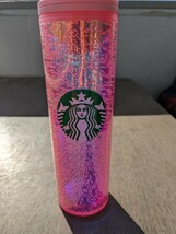 スターバックス タンブラー ピンクバブル 美品_画像5